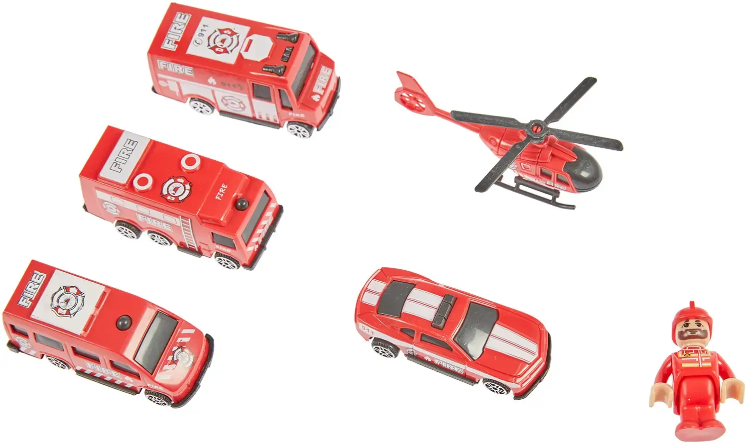 Ігровий набір ZIPP Toys "Міський експрес" 92 деталі. Червоний