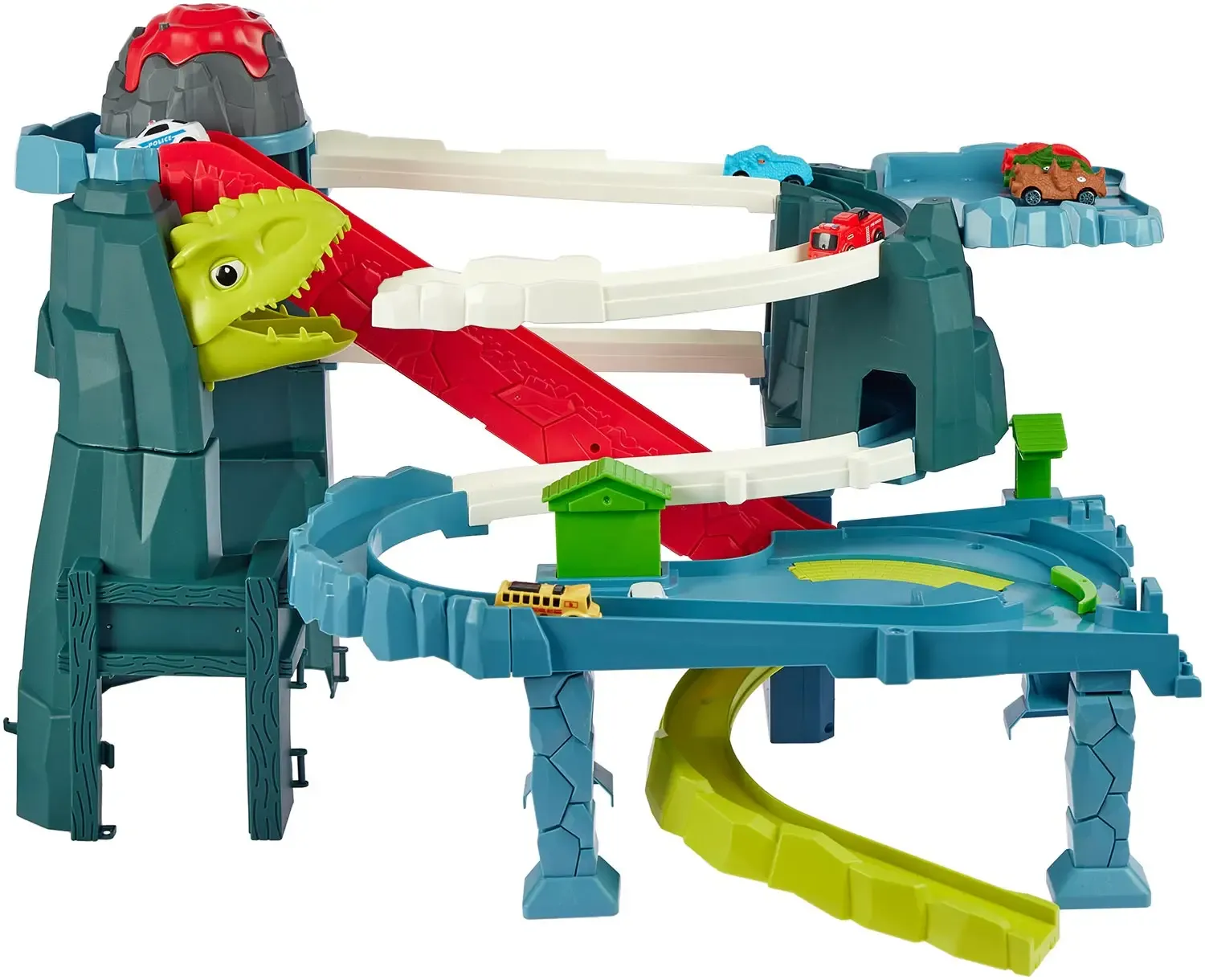 Ігровий набір ZIPP Toys Dino автотрек-вулкан електричний