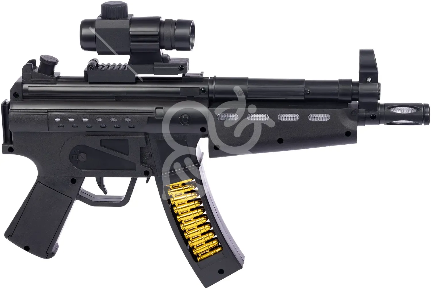 Автомат світло-звуковий ZIPP Toys MP5 Чорний