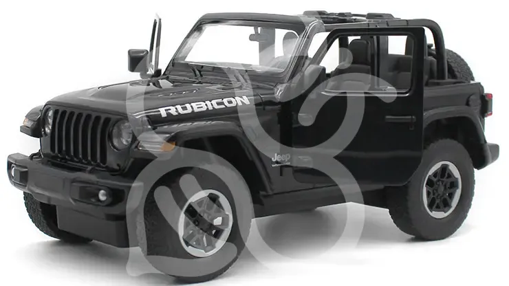 Машинка Rastar JEEP Wrangler Rubicon на радіокеруванні. 1:14. Чорний