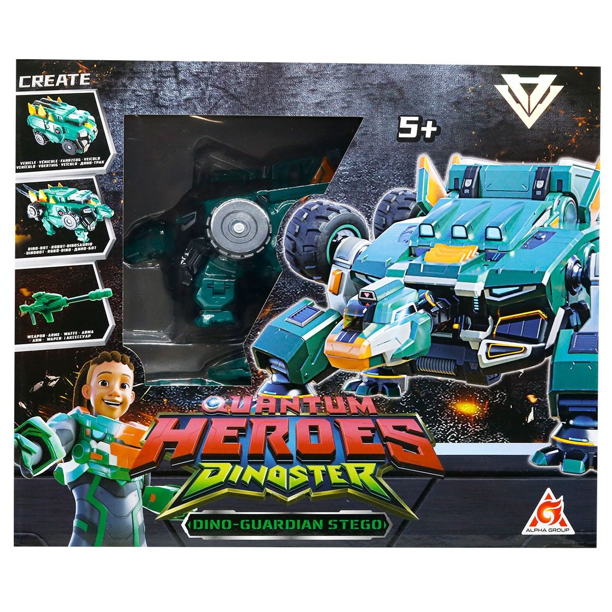 Динозавр-трансформер DINOSTER - МЕГА ДИНО-ҐАРДІАН СТЕГО