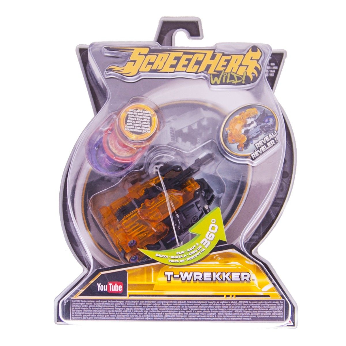 Машинка-трансформер SCREECHERS WILD! L 2 - ТІ-РЕККЕР