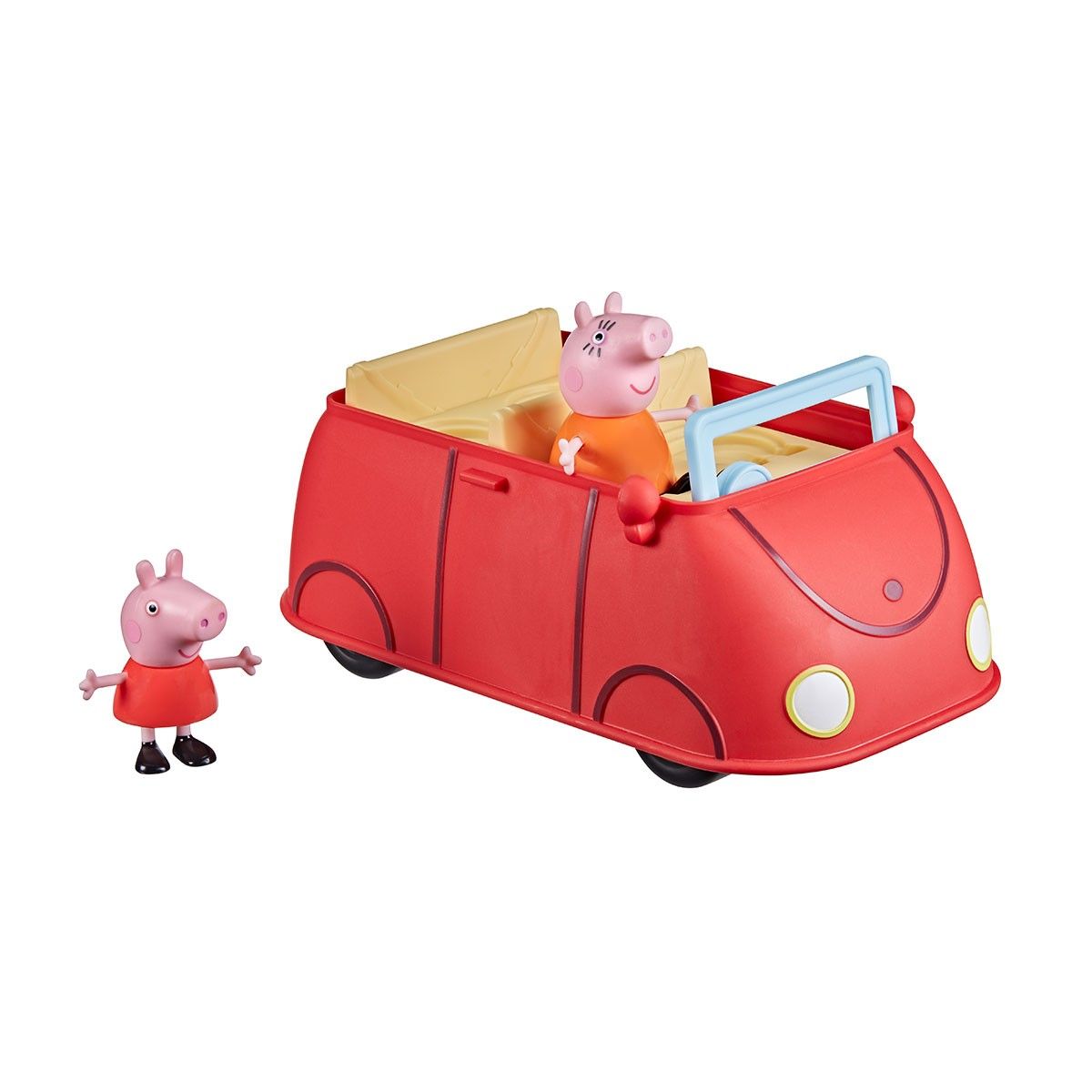 Ігровий набір Peppa - МАШИНА СІМ'Ї ПЕППИ (2 фігурки, звук)