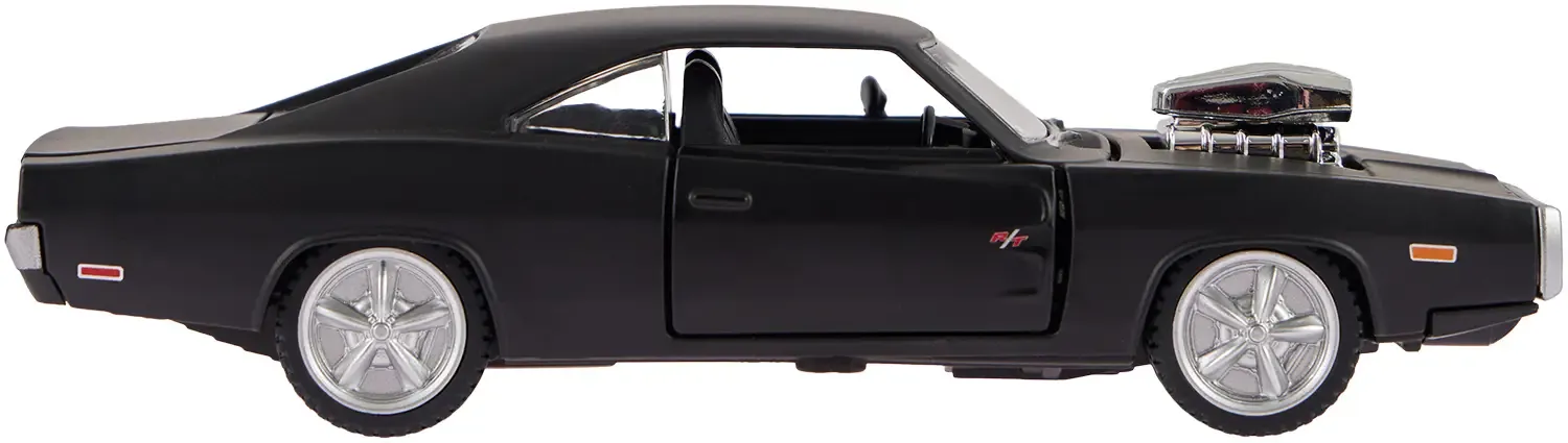 Машинка Rastar 1970 Dodge Charger R/T 1:36 Чорний