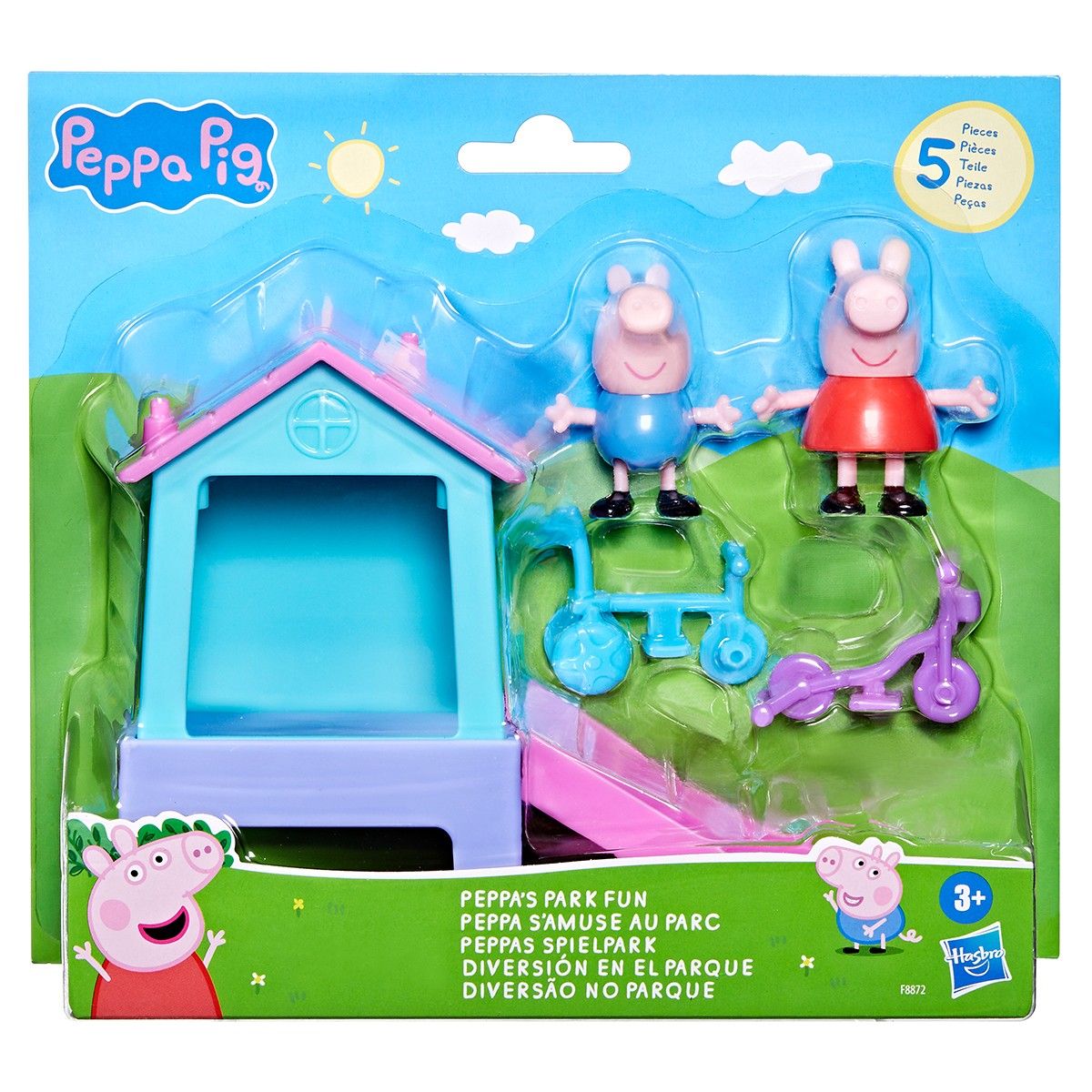 Ігровий набір PEPPA FIGURINES – ВЕСЕЛОЩІ У ПАРКУ