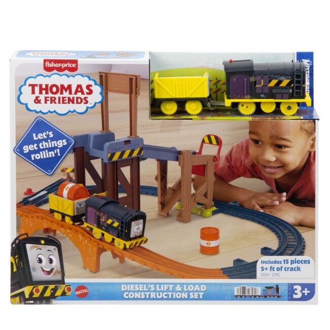 Ігровий набір Thomas and Friends Пригоди Дизеля на будівництві (JBW20)