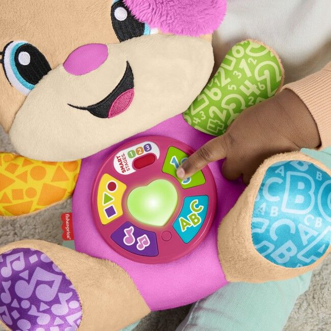 Інтерактивна іграшка Fisher-Price Smart Stages Сестричка розумного цуценяти багатомовна (JFD32)
