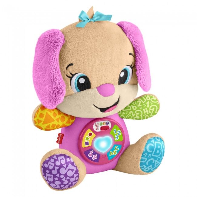Інтерактивна іграшка Fisher-Price Smart Stages Сестричка розумного цуценяти багатомовна (JFD32)