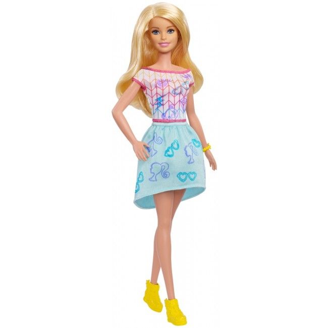 Лялька Barbie Crayola Кольоровий штамп (FRP05)