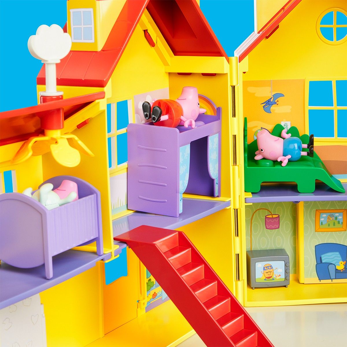 Ігровий набір PEPPA FIGURINES – ВЕЛИКИЙ РОДИННИЙ БУДИНОК ПЕППИ