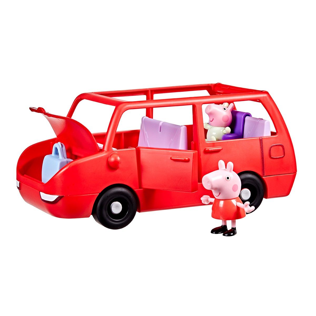 Ігровий набір PEPPA FIGURINES – ВЕЛИКИЙ РОДИННИЙ АВТОМОБІЛЬ ПЕППИ