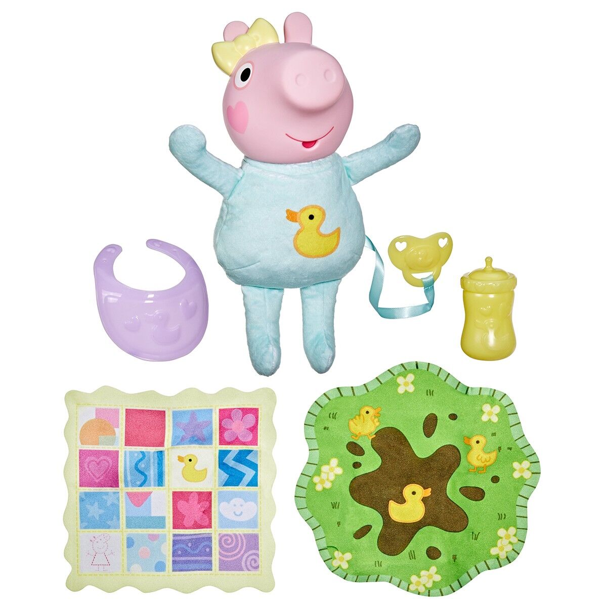 Інтерактивна іграшка PEPPA  – КРИХІТКА ЕВІ: ХРЮШКИ-ОБІЙМАШКИ