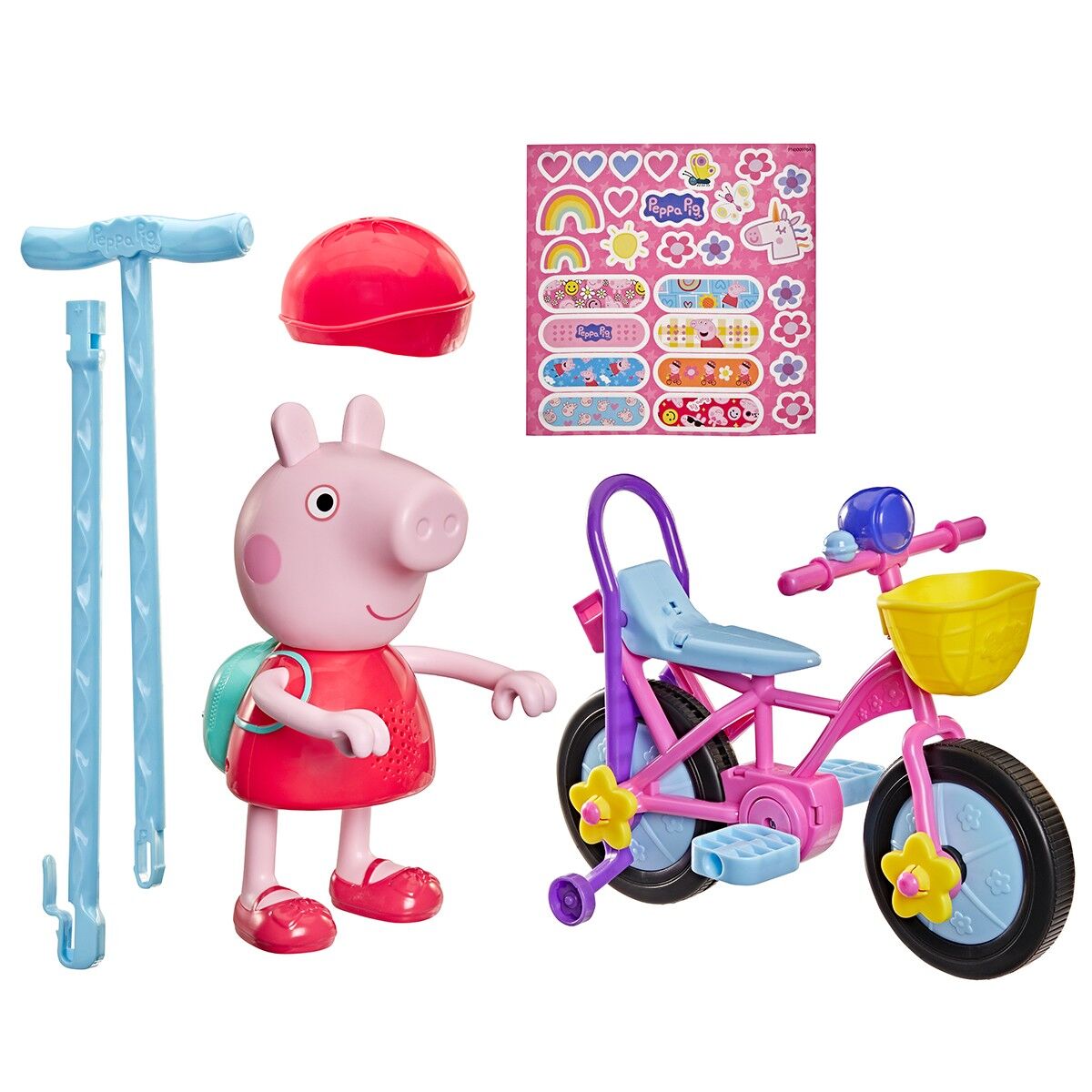 Інтерактивний ігровий набір PEPPA FIGURINES – ПЕППА НА ВЕЛОСИПЕДІ