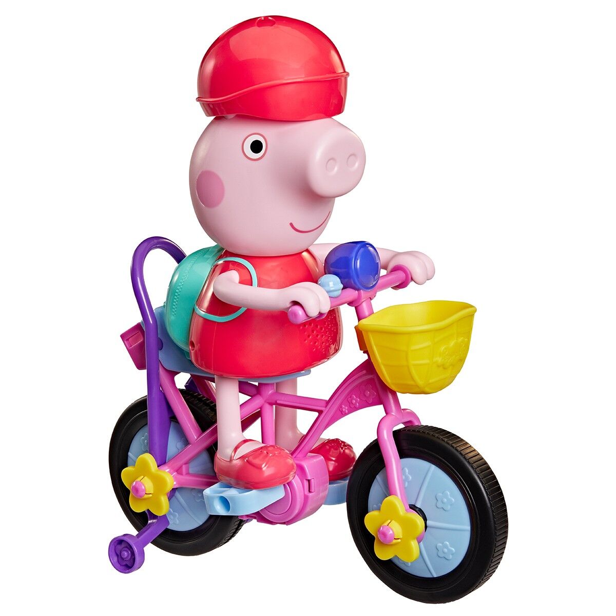 Інтерактивний ігровий набір PEPPA FIGURINES – ПЕППА НА ВЕЛОСИПЕДІ