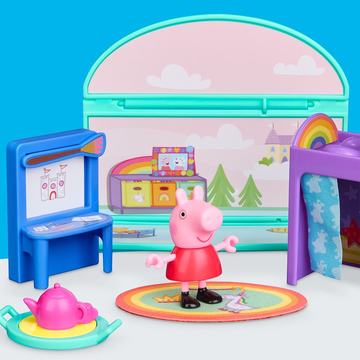 Ігровий набір PEPPA FIGURINES серії "Кімнати" – КІМНАТА ПЕППИ
