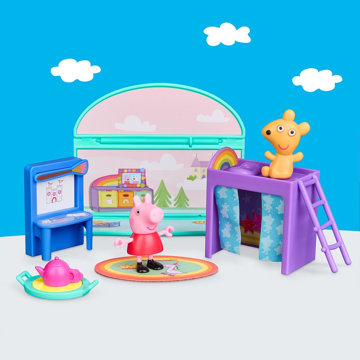 Ігровий набір PEPPA FIGURINES серії "Кімнати" – КІМНАТА ПЕППИ