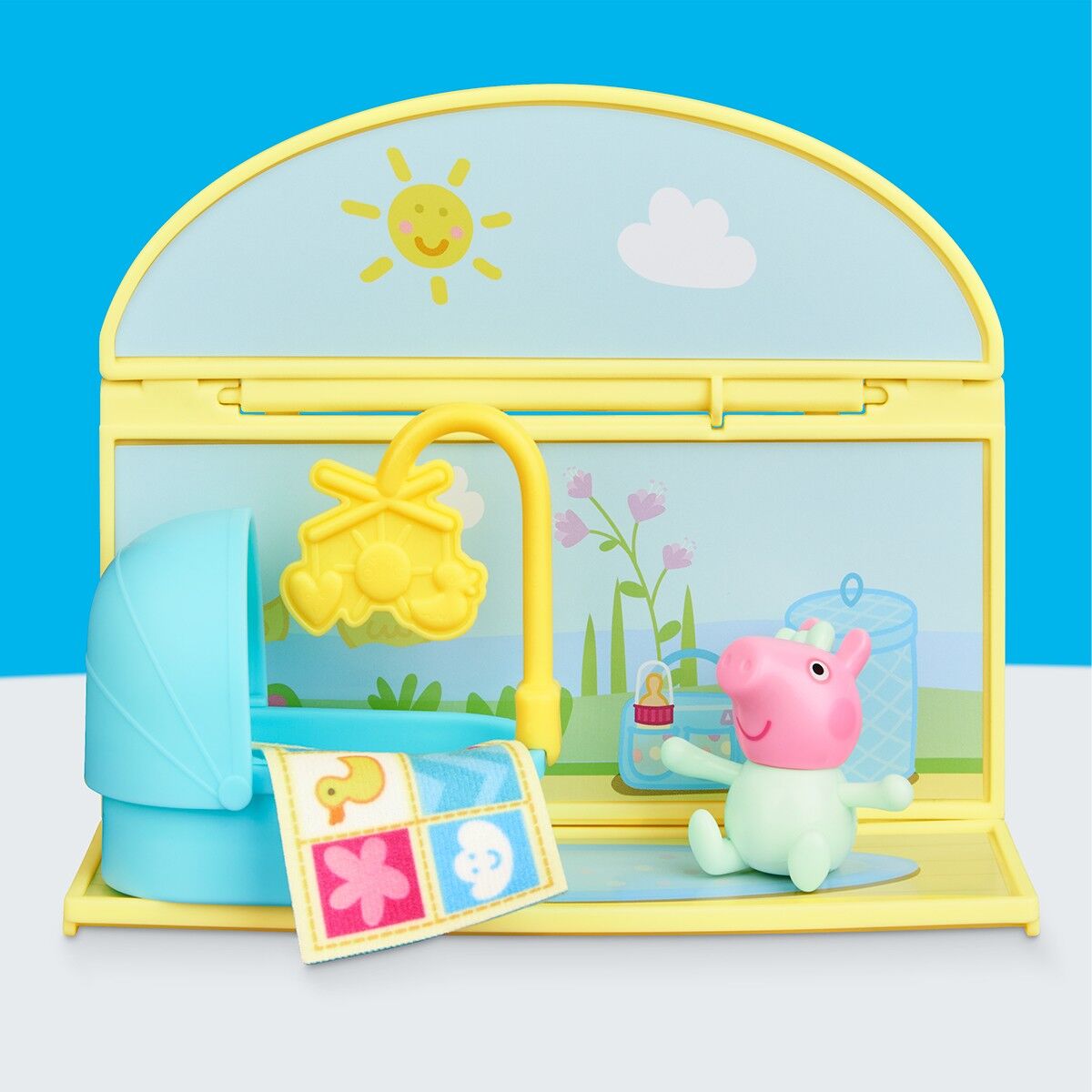 Ігровий набір PEPPA FIGURINES серії "Кімнати" – КІМНАТА КРИХІТКИ ЕВІ