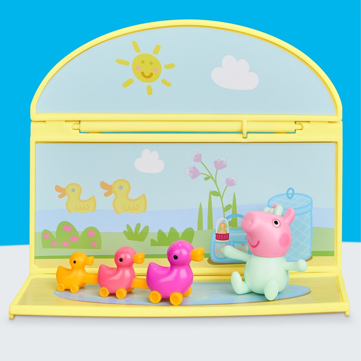 Ігровий набір PEPPA FIGURINES серії "Кімнати" – КІМНАТА КРИХІТКИ ЕВІ