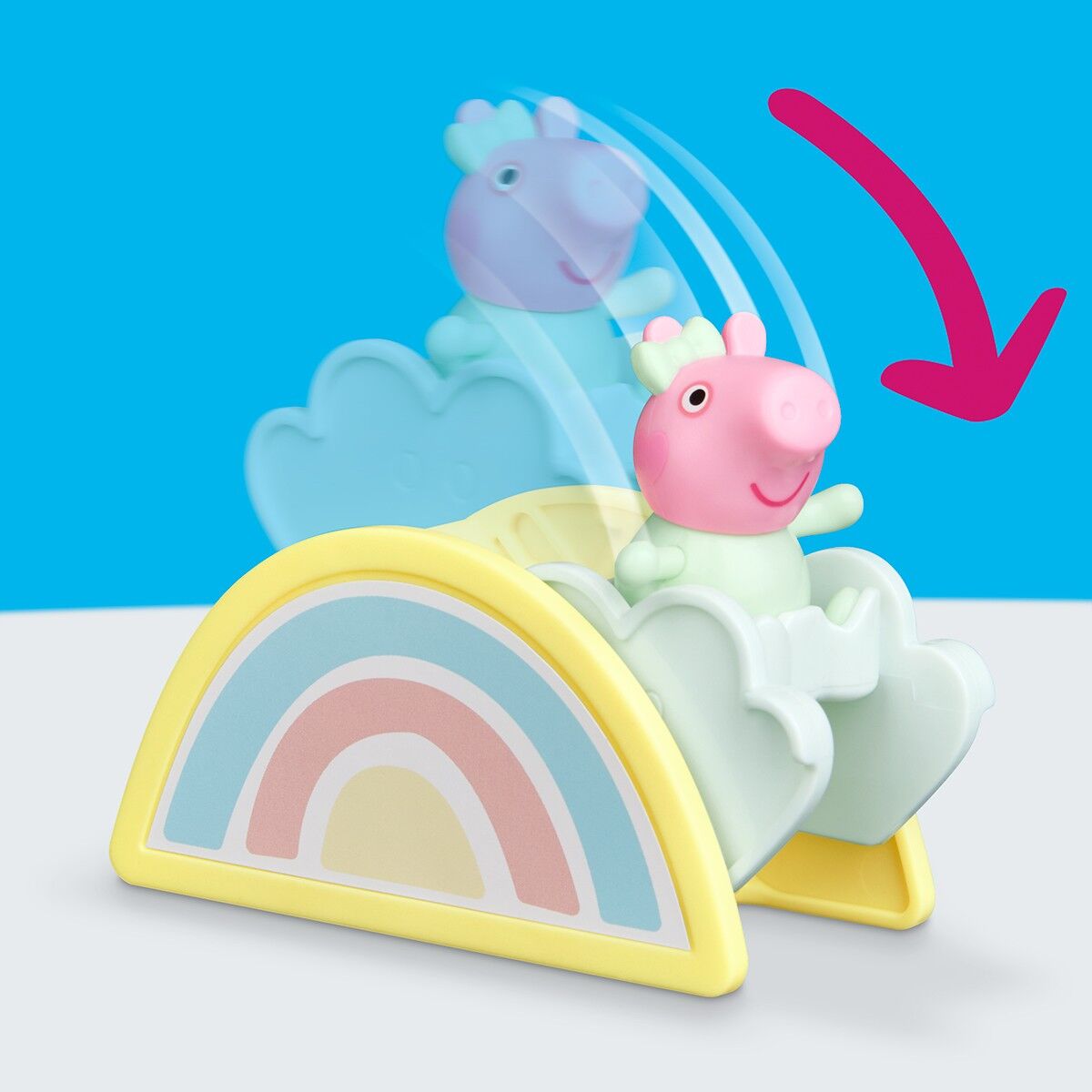 Ігровий набір PEPPA FIGURINES серії "Кімнати" – КІМНАТА КРИХІТКИ ЕВІ