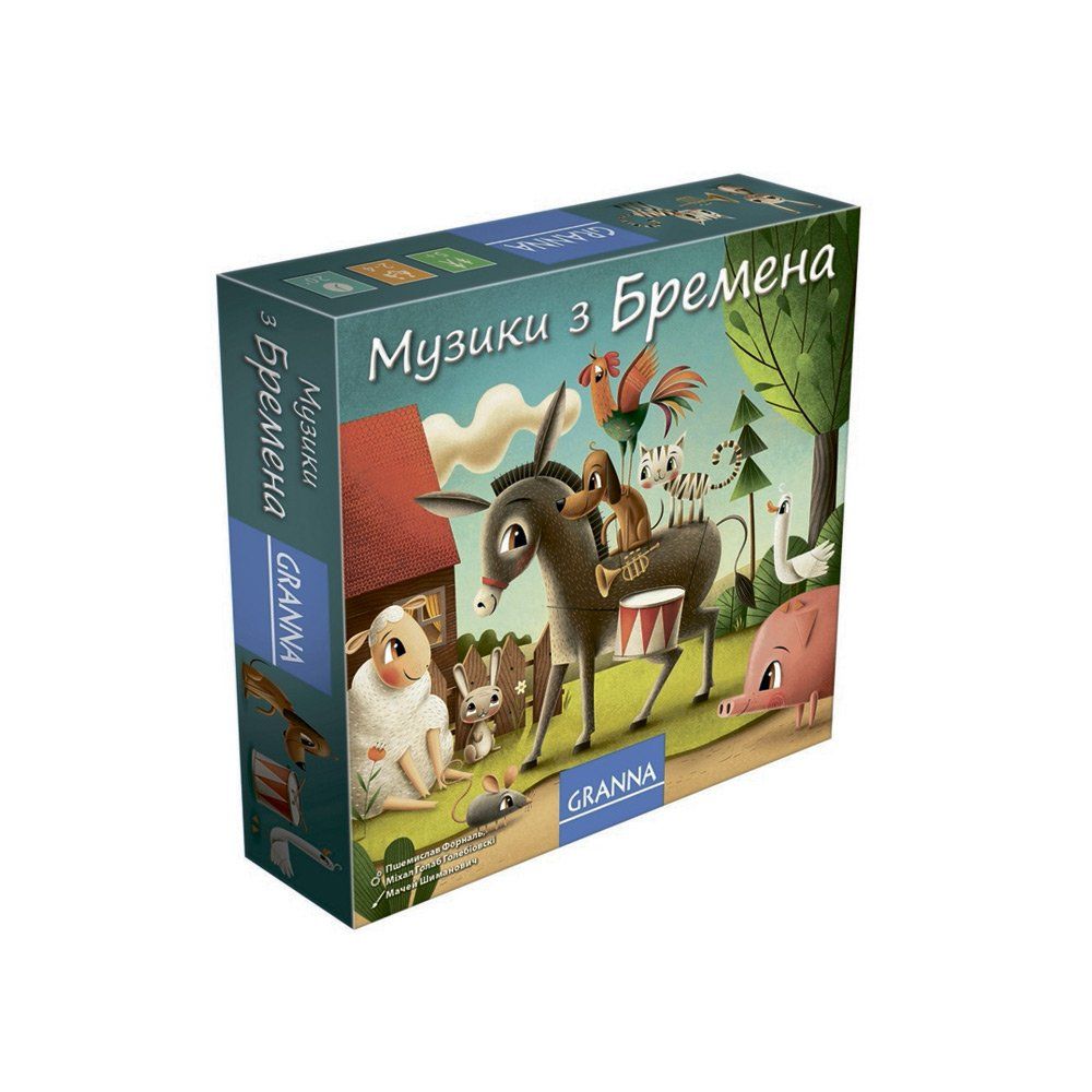 Настільна гра Granna Музики з Бремена (84290)