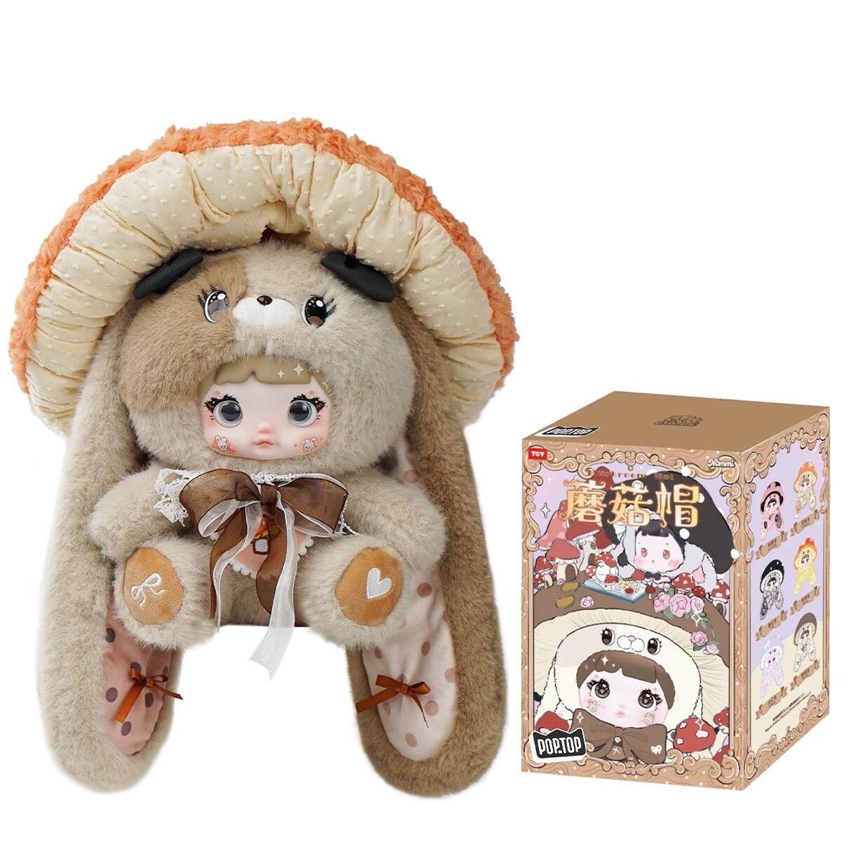 Колекційна м'яка іграшка POP TOP Hi TOY серії "Nommi" - ГРИБОЧКИ 400% (32 см, в ас.)