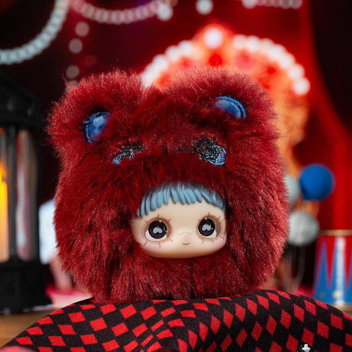 Колекційна м'яка іграшка з кільцем POP TOP Hi TOY серії "MayMei" - ШАЛЕНИЙ ЦИРК (у дисп., в ас.)