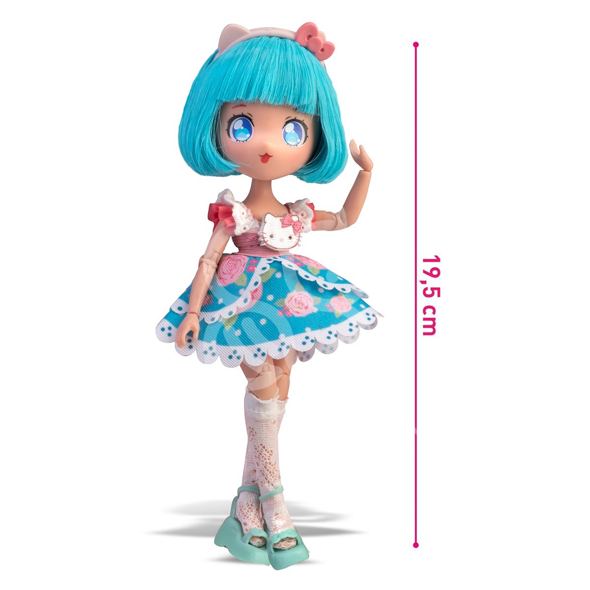 Лялька 4SF MANGA DOLLS серії "Hello Kitty" – КРАСУНЯ ПІНКгоирл