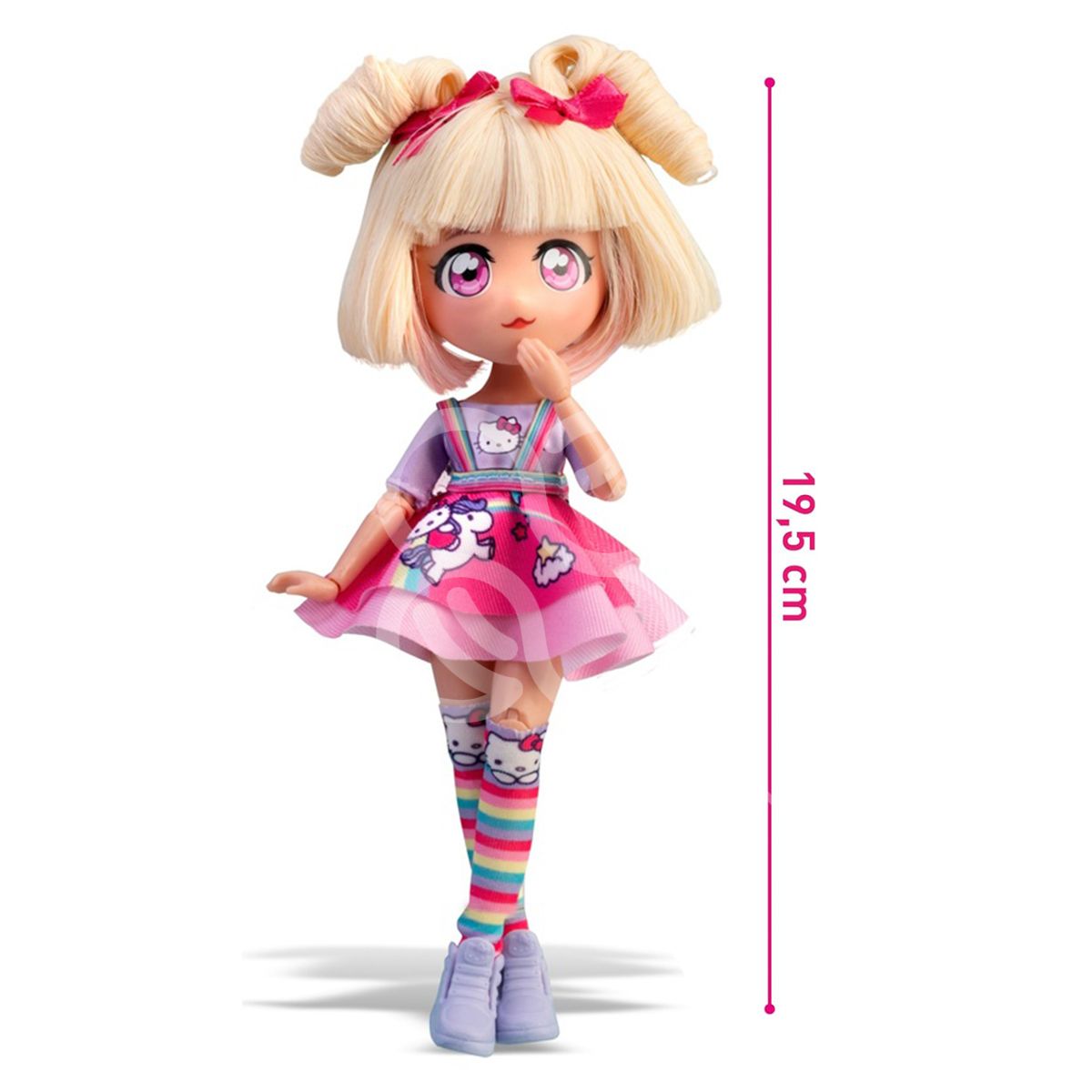 Лялька 4SF MANGA DOLLS серії "Hello Kitty" – ЦУКЕРОЧКА-ЄДИНОРІГ