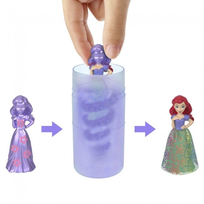 Набір-сюрприз Disney Princess Royal Color Reveal Мінілялька-принцеса Сонячні та квіткові (HRN63)