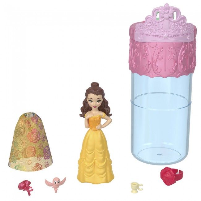 Набір-сюрприз Disney Princess Royal Color Reveal Мінілялька-принцеса Сонячні та квіткові (HRN63)