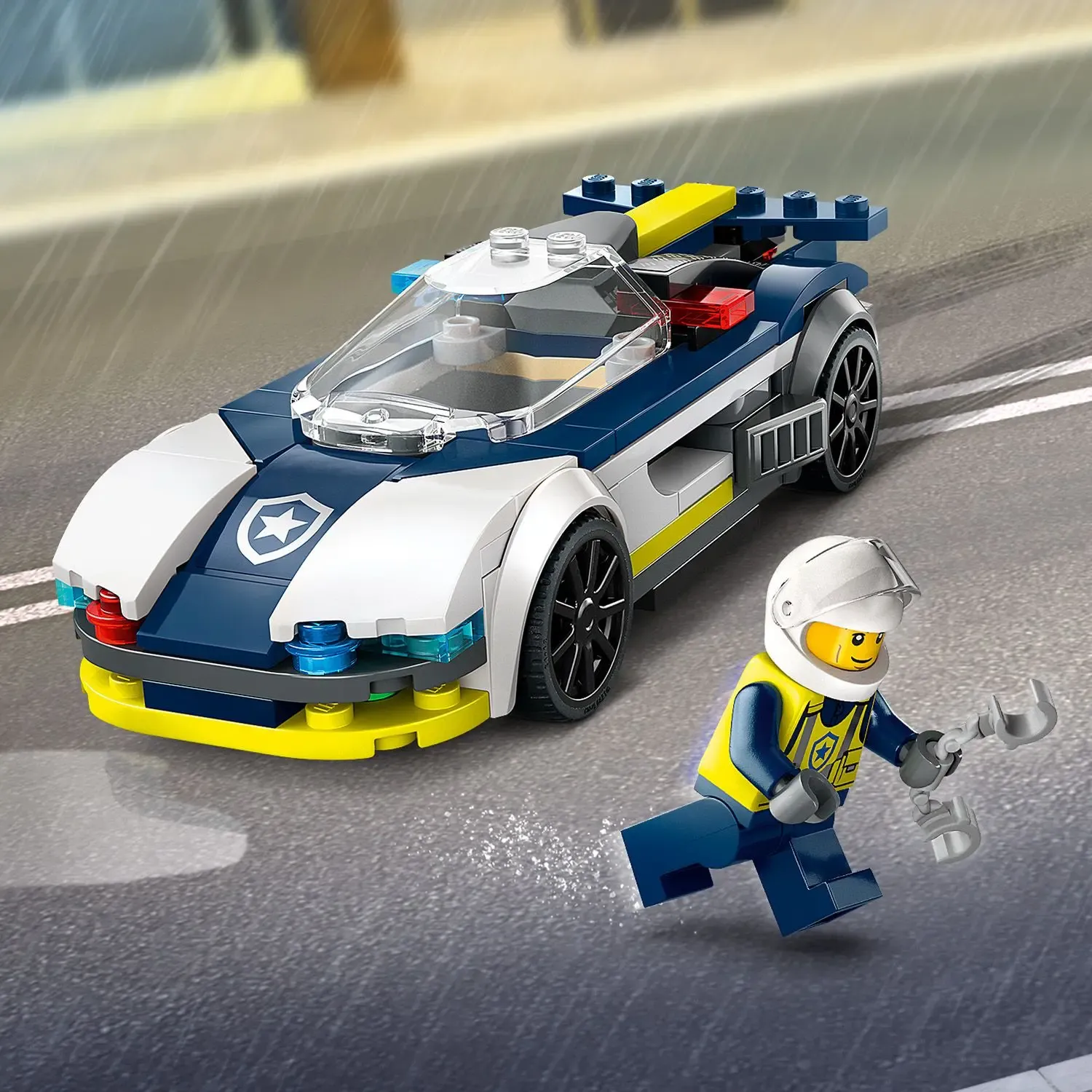 Конструктор LEGO City Переслідування маслкара на поліцейському автомобілі (60415)