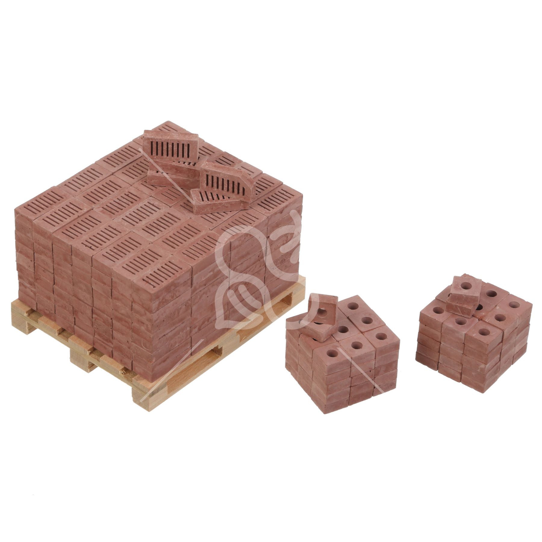 Набір міні цеглинок + палета. SET 5