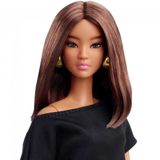 Лялька Barbie Signature Basics 1 Брюнетка з каре (JBH72)