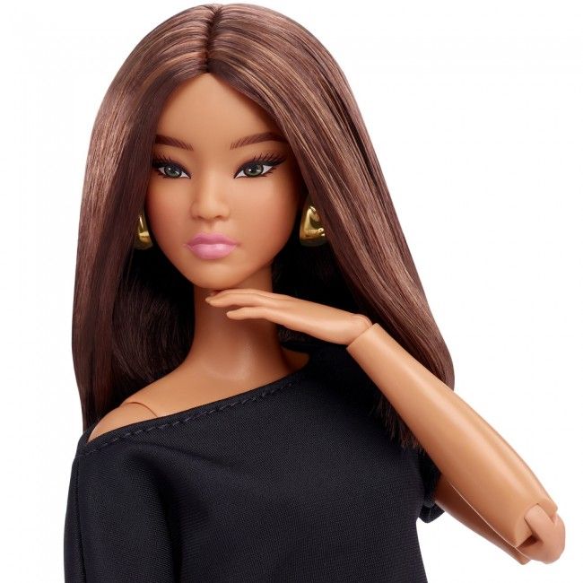 Лялька Barbie Signature Basics 1 Брюнетка з каре (JBH72)