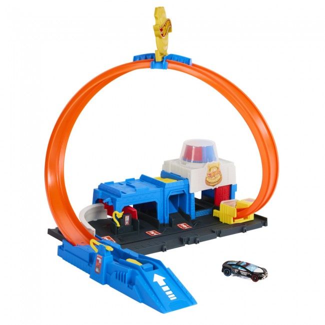 Ігровий набір Hot Wheels City Суперполіцейський відділок (JBM71)