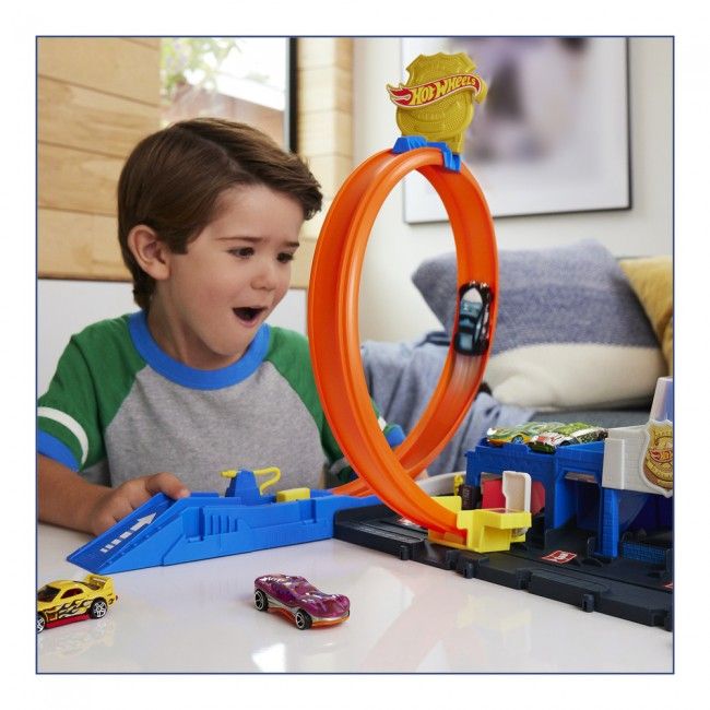 Ігровий набір Hot Wheels City Суперполіцейський відділок (JBM71)
