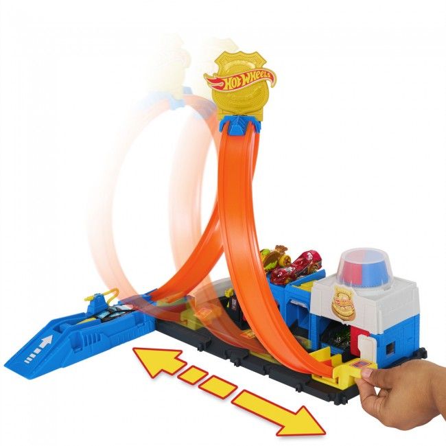 Ігровий набір Hot Wheels City Суперполіцейський відділок (JBM71)