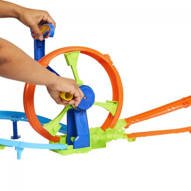 Ігровий набір Hot Wheels Stunt tracks Перегони на віражах (JBX65)