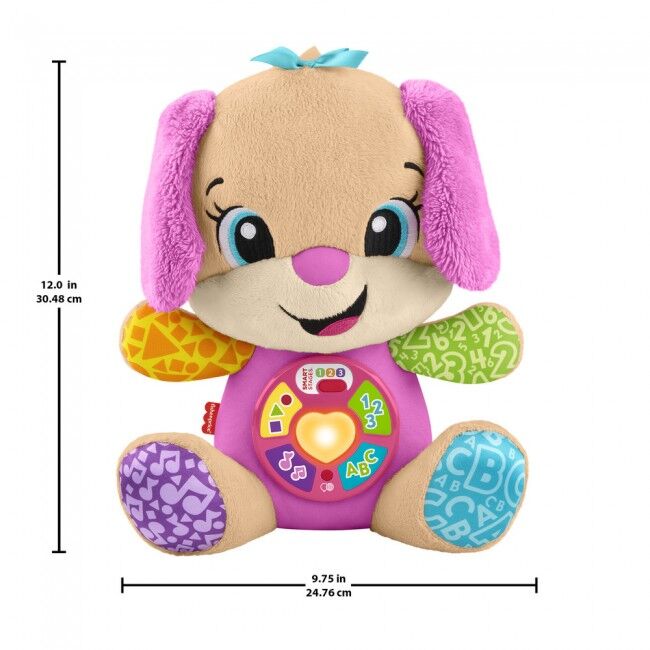Інтерактивна іграшка Fisher-Price Smart Stages Сестричка розумного цуценяти багатомовна (JFD32)