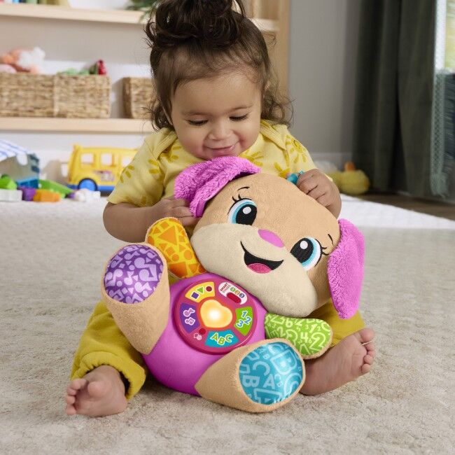 Інтерактивна іграшка Fisher-Price Smart Stages Сестричка розумного цуценяти багатомовна (JFD32)