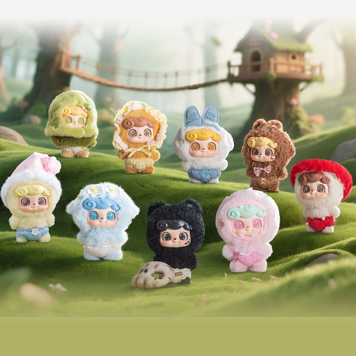 Колекційна м'яка іграшка на підвісі POP TOP JOTOYS серії Q.Kid - КАЗКОВІ ІСТОРІЇ (у дисп., в ас.)