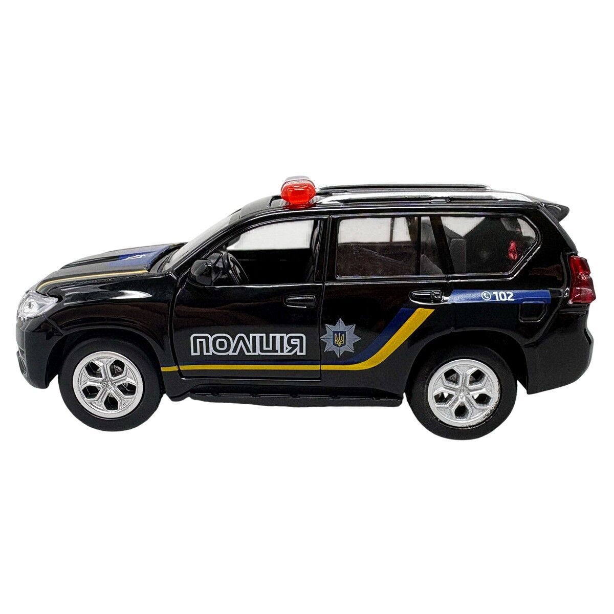 Автомодель – TOYOTA PRADO ПОЛІЦІЯ (чорний)
