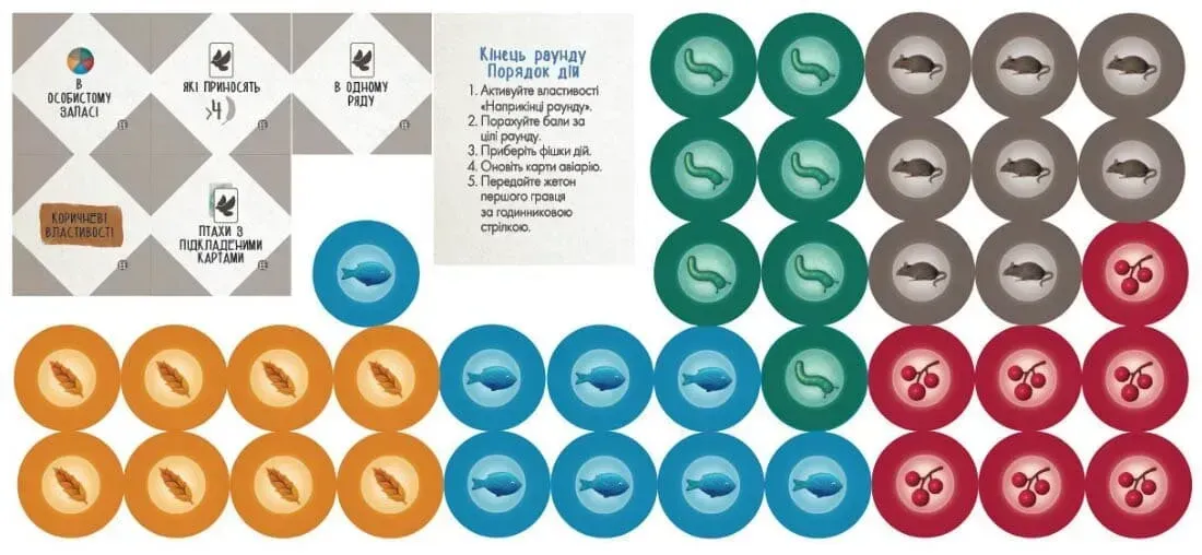 Настільна гра Крила: Птахи Європи (UA) / Wingspan: European (UA)
