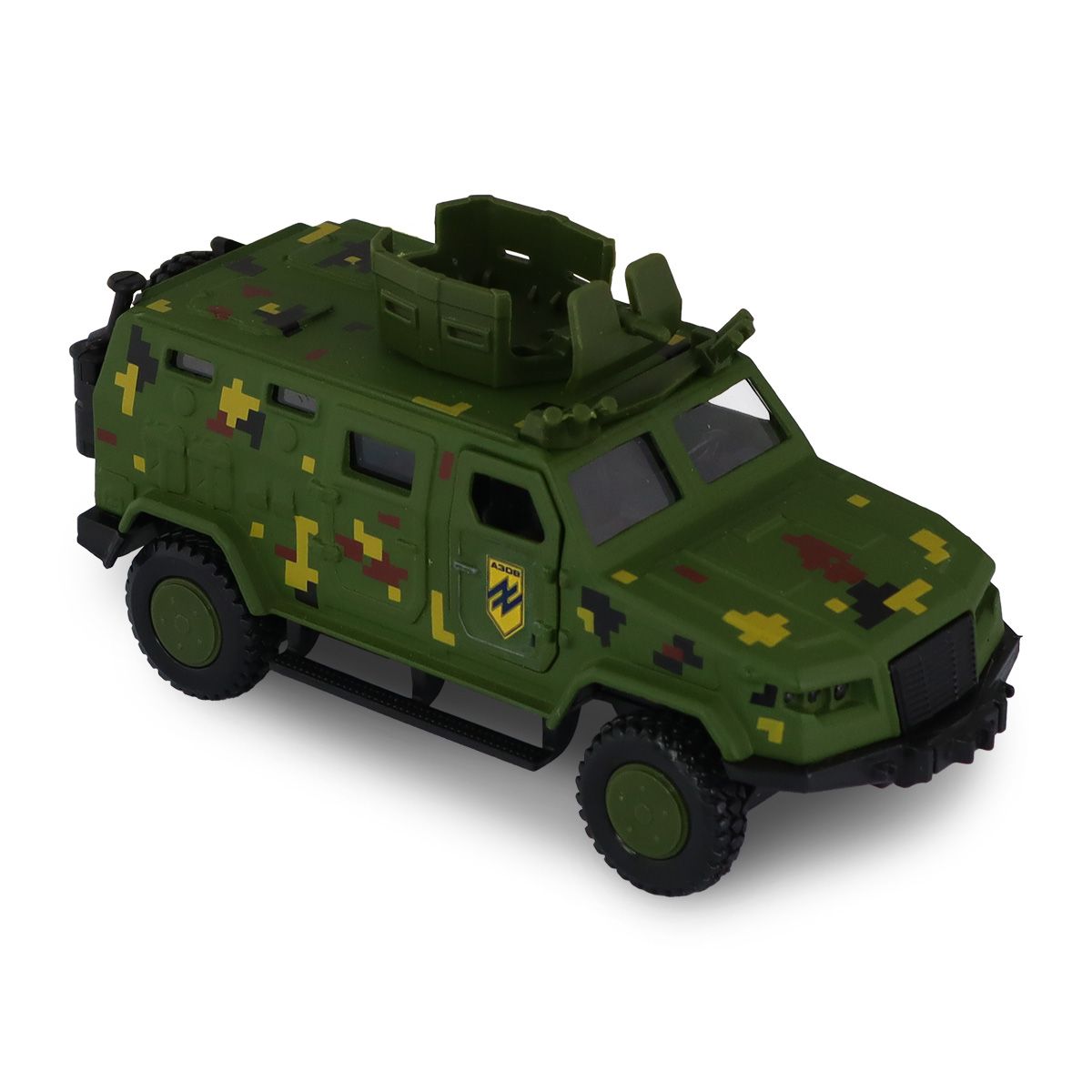 Модель серії "Шеврони Героїв" – КОЗАК 2М1 – "АЗОВ"