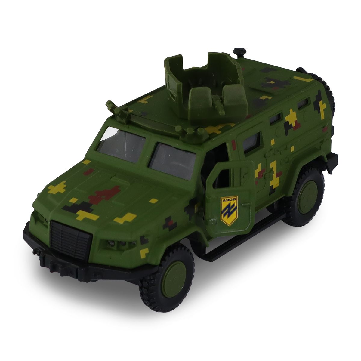 Модель серії "Шеврони Героїв" – КОЗАК 2М1 – "АЗОВ"