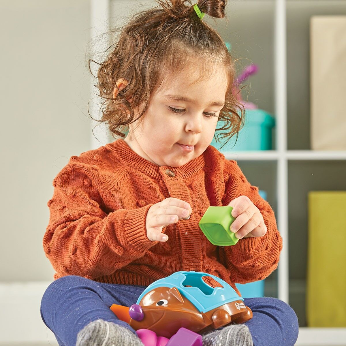 Навчальний ігровий набір LEARNING RESOURCES Spike The Fine Motor Hedgehog™ - POP-IT СОРТЕР ЇЖАЧОК
