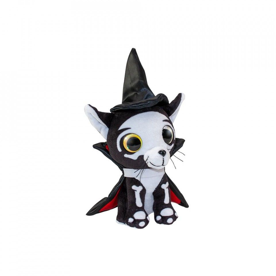 М'яка іграшка Lumo Stars Кіт Halloween Spooky класична (15 см) 54984