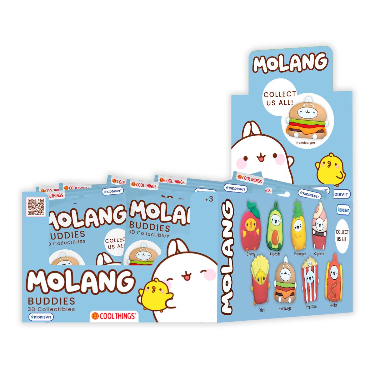 Фігурка-сюрприз COOL THINGS серії "Molang" - СМАЧНИЙ СВІТ МОЛАНГ (в ас.)