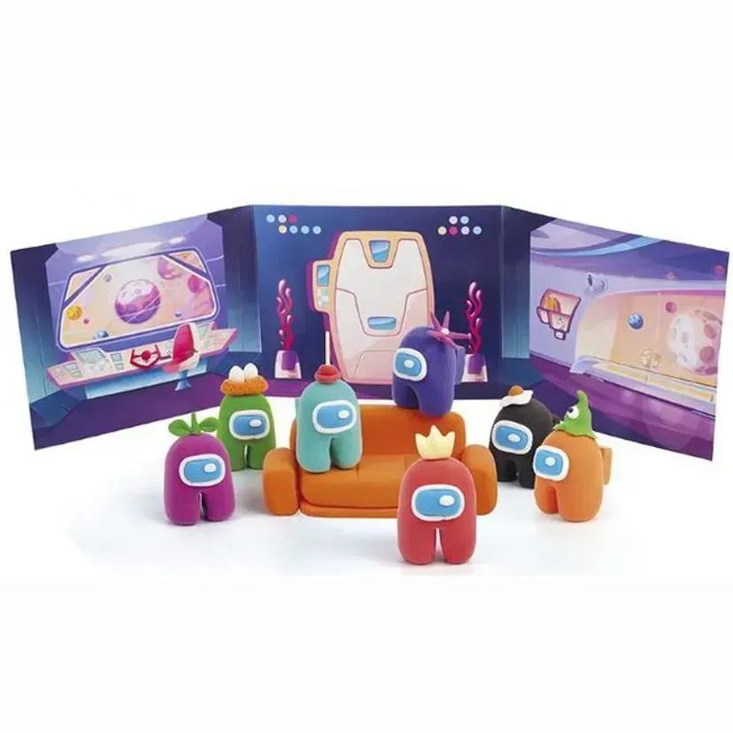 Набір для творчості DGT-ART Genio kids легкий пластилін Астронавтики (TY4416)