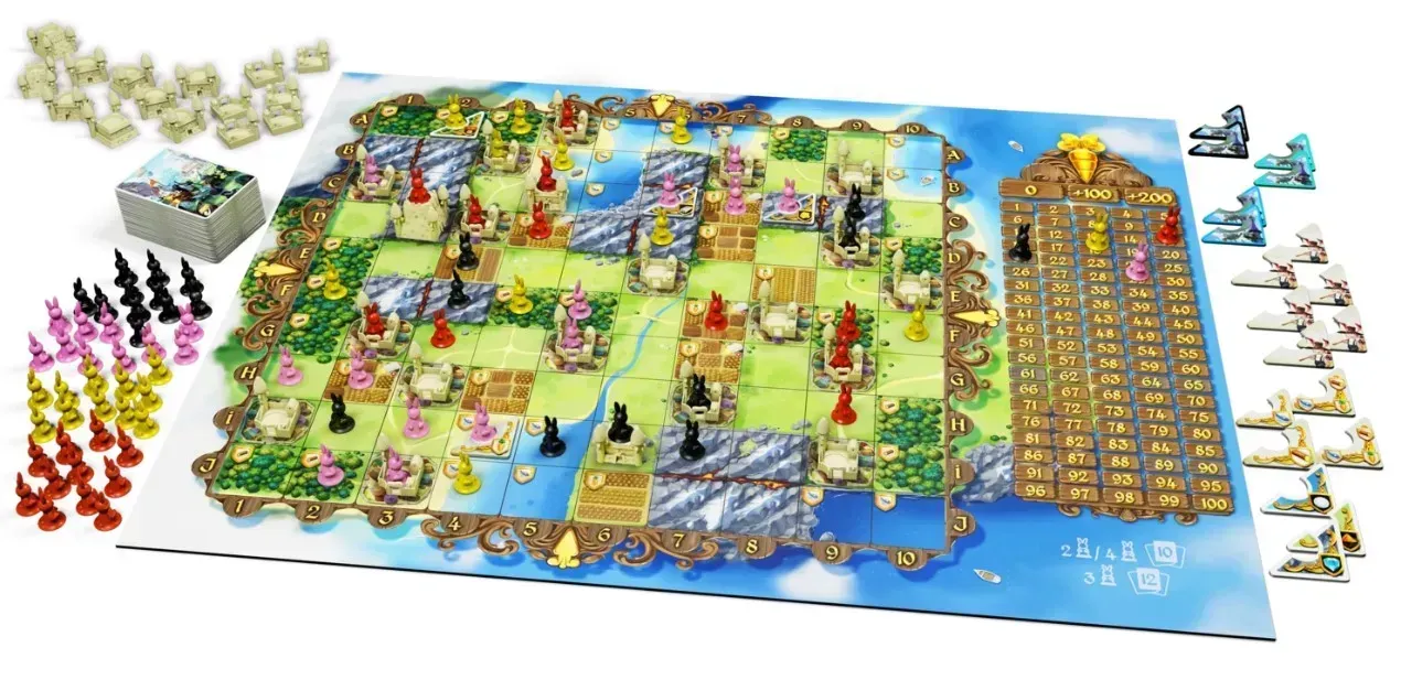 Настільна гра Королівство кроликів (Bunny Kingdom)